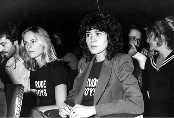 Maria Schneider with Joan Townsend, 1976