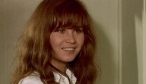 As Sarah in Les jambes en l&rsquo;air, 1971
