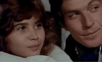 Screeshot of Hell&eacute;, 1971, with Didier Haudepin