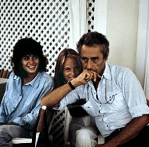 In Professione Reporter / The Passenger, with Nicholson... ...and Antonioni and whom?